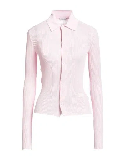 Burberry Woman Cardigan Pink Size L Viscose