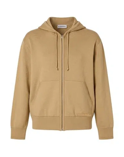 Burberry Woman Cardigan Sand Size M Wool, Polyamide, Elastane In Multi
