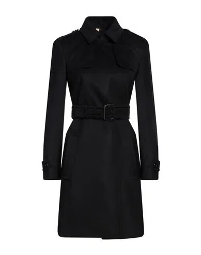 Burberry Woman Coat Black Size 2 Wool, Cashmere, Polyamide