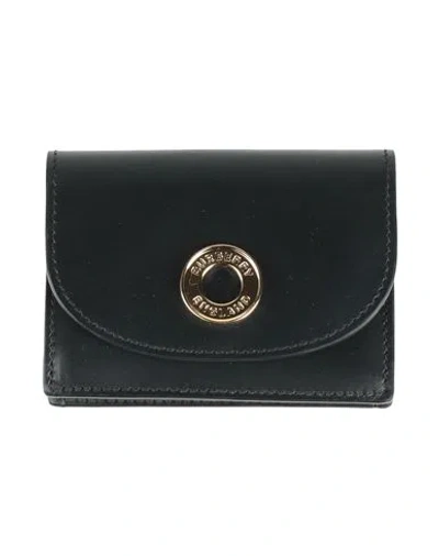 Burberry Woman Coin Purse Black Size - Calfskin