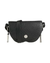 Burberry Leather Crossbody Bag Strap Adjustable In Black