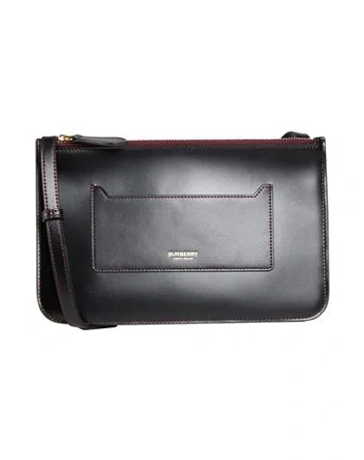 Burberry Woman Cross-body Bag Black Size - Leather