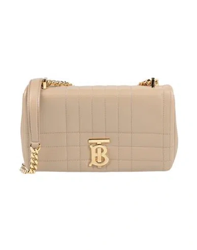 Burberry Woman Cross-body Bag Light Brown Size - Lambskin In Beige