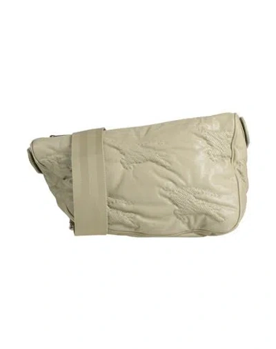 Burberry Woman Cross-body Bag Sage Green Size - Lambskin