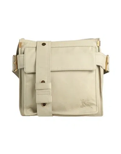 Burberry Woman Cross-body Bag Sage Green Size - Recycled Polyester, Cotton
