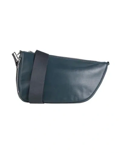 Burberry Woman Cross-body Bag Blue Size - Leather In Pink
