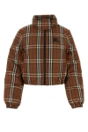 BURBERRY BURBERRY WOMAN EMBROIDERED NYLON PADDED JACKET