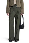Burberry Woman Green Trousers