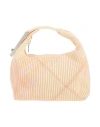 Burberry Medium Peg Duffle Shoulder Bag In Orange