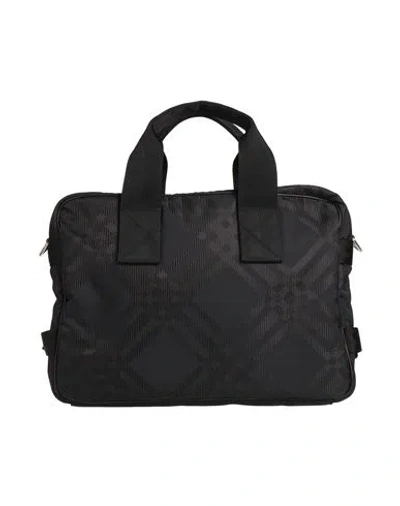 Burberry Woman Handbag Black Size - Polyamide, Polyester, Calfskin