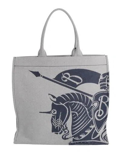 BURBERRY BURBERRY WOMAN HANDBAG BLUE SIZE - COTTON, POLYESTER
