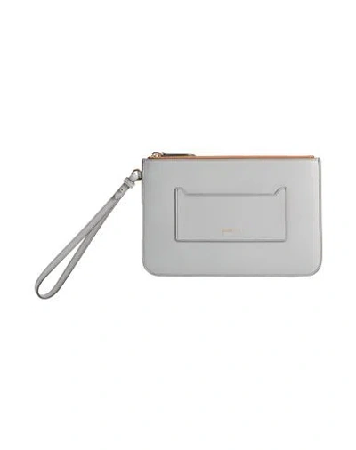 Burberry Woman Handbag Grey Size - Leather In Gray