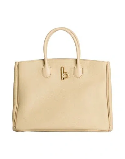 Burberry Woman Handbag Sand Size - Leather