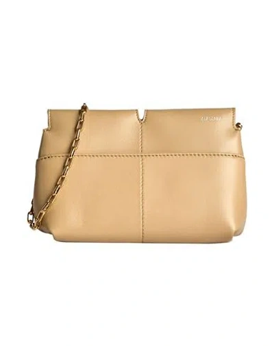 Burberry Woman Handbag Sand Size - Leather