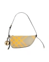Burberry Mini Shield Shoulder Bag In Yellow