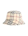 Burberry Woman Hat Beige Size L Cotton