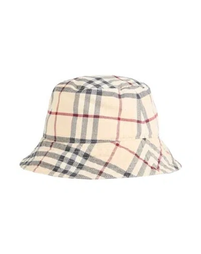 Burberry Woman Hat Beige Size L Cotton