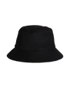 Burberry Woman Hat Black Size M Polyester, Cotton In Black