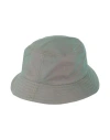 Burberry Woman Hat Military Green Size S Cotton In Green
