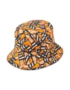 Burberry Woman Hat Orange Size 7 Polyamide In Orange
