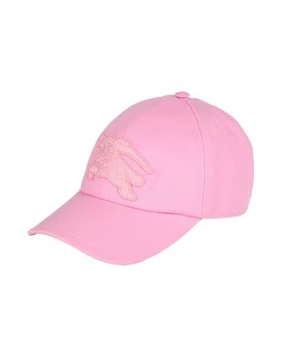 Burberry Woman Hat Pink Size 7 ⅛ Cotton
