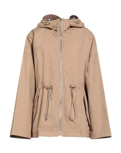Burberry Woman Jacket Sand Size 14 Cotton