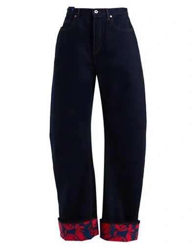 Burberry Woman Jeans Blue Size 27 Cotton