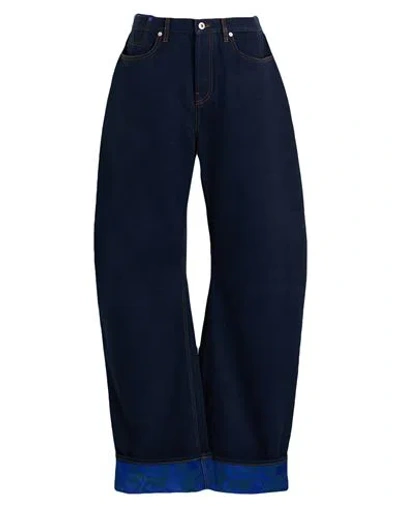 Burberry Woman Jeans Blue Size 30 Cotton