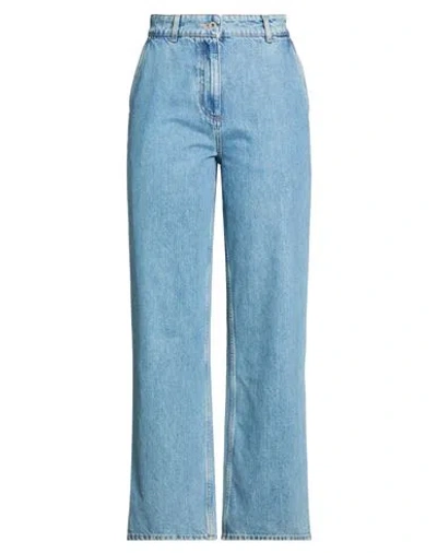 Burberry Woman Jeans Blue Size 4 Cotton