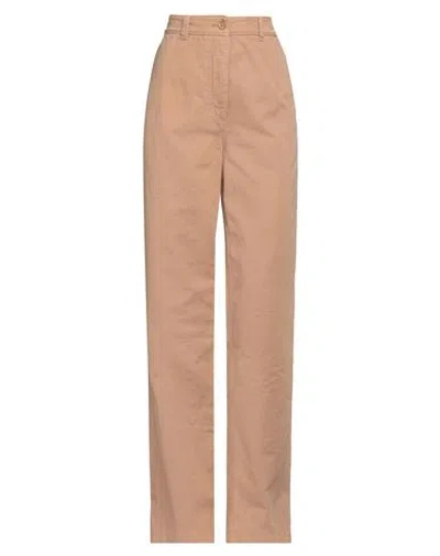 Burberry Woman Jeans Camel Size 8 Cotton