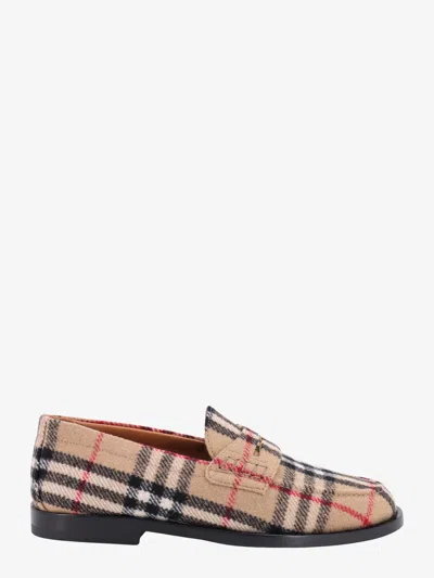 BURBERRY BURBERRY WOMAN LOAFER WOMAN BROWN LOAFERS