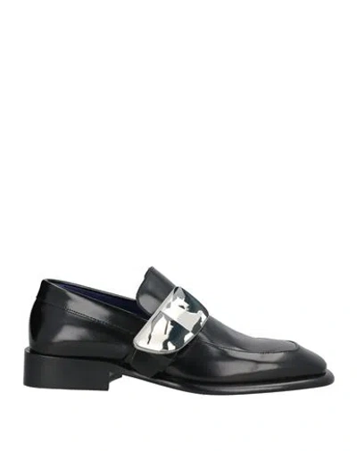 Burberry Woman Loafers Black Size 6 Leather
