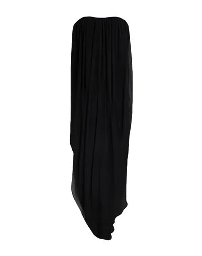 Burberry Woman Maxi Dress Black Size 4 Silk