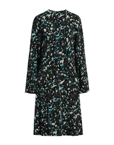 Burberry Woman Midi Dress Black Size 10 Viscose, Elastane