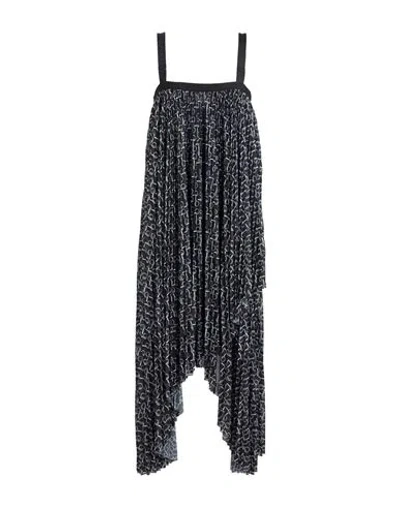 Burberry Woman Midi Dress Black Size 4 Polyester