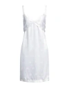 Burberry Woman Midi Dress White Size 6 Cupro In White