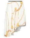 Burberry Woman Midi Skirt Ivory Size 6 Polyester In White