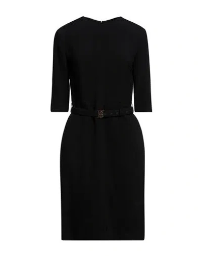 Burberry Viscose Dress In Black