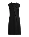 Burberry Panelled Sleeveless Dress In Black