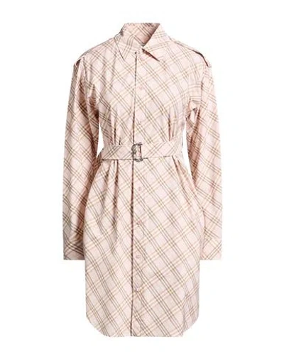 Burberry Woman Mini Dress Light Pink Size 4 Cotton