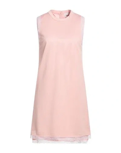 Burberry Woman Mini Dress Pink Size 10 Polyester