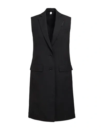 Burberry Woman Overcoat & Trench Coat Black Size 4 Virgin Wool