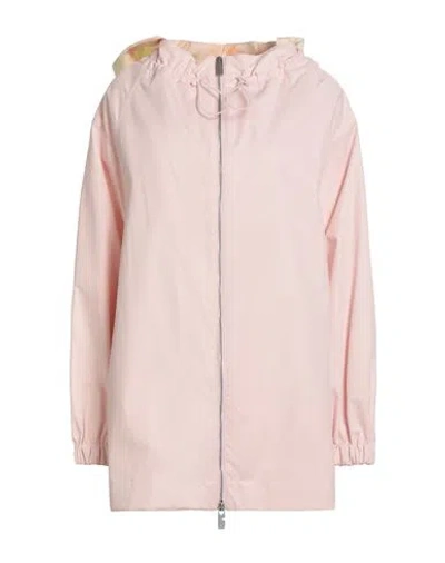 Burberry Woman Overcoat & Trench Coat Light Pink Size Xs Cotton