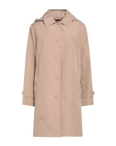 Burberry Woman Overcoat & Trench Coat Sand Size 14 Polyester