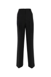 Burberry Pleated Wide-leg Wool Trousers In Multicolor