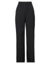 Burberry Woman Pants Black Size 12 Wool In Black