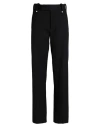 Burberry Woman Pants Black Size 0 Polyester, Wool In Black