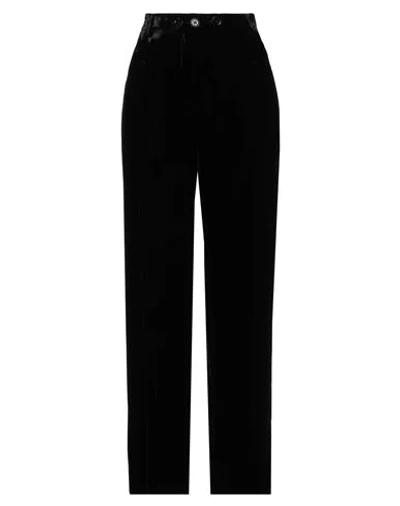Burberry Woman Pants Black Size 6 Viscose, Cupro, Silk