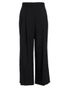 Burberry Woman Pants Black Size 8 Wool In Black