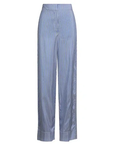 Burberry Woman Pants Blue Size 6 Silk